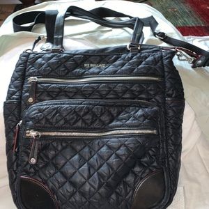 MZ Wallace black nylon Bag